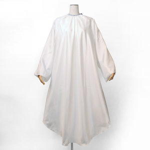 Neck Fit Cutting Gown Silky Touch